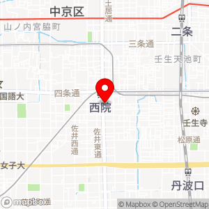 三井のリパーク 阪急西院駅南の地図