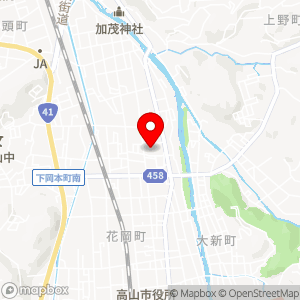 ファミリーストアさとう 桐生店の地図