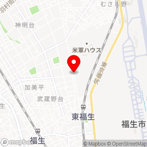 セブンイレブン 武蔵野台の地図