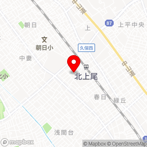 大栄パーク 北上尾駅西口1日貸第2大栄駐車場の地図