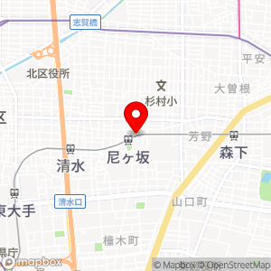 名鉄協商パーキング 尼ケ坂駅前第2の地図
