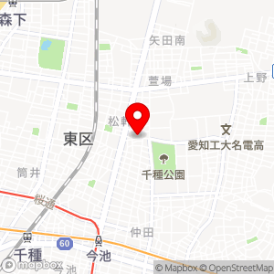 名鉄協商パーキング 松軒2丁目の地図