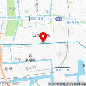 三井のリパーク 深川郵便局駐車場の地図