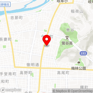 名鉄協商パーキング 岐阜市役所前第2の地図
