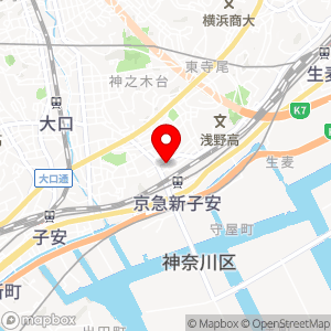 セブン-イレブン 横浜新子安1丁目店の地図