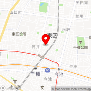 ラッキーパーキング 筒井3丁目の地図