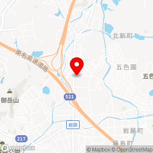 コンビニRVパーク ローソン日進五色園（にっしんごしきえん）店の地図