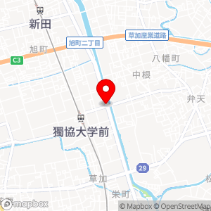 ミニストップ 草加松原店の地図