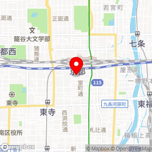 三井のリパーク 京都駅八条口前の地図