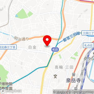 タイムズ 白金第15の地図