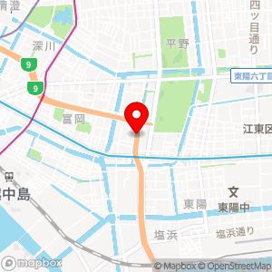 公社駐車場 木場二丁目の地図