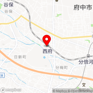 ローソン 府中西府駅南口店の地図