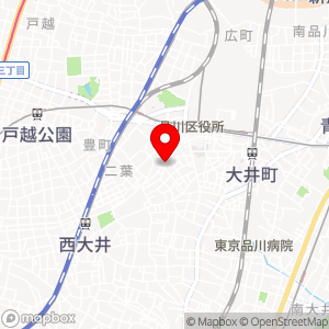 三井のリパーク 大井2丁目第6の地図