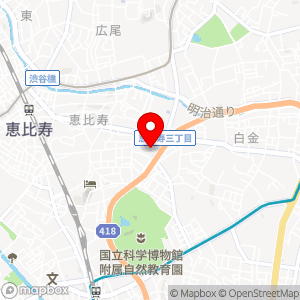エコロパーク 白金第6の地図