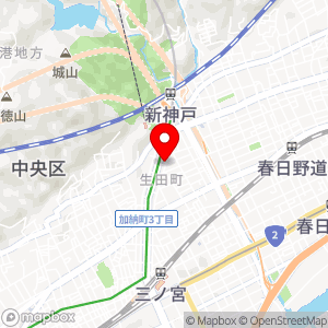 三井のリパーク 布引町第2の地図