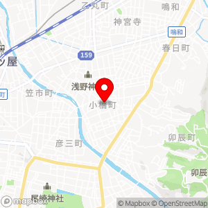 ファミリーマート わくなみや小橋店の地図