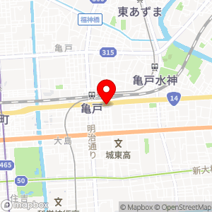 ローソン 江東亀戸六丁目店の地図