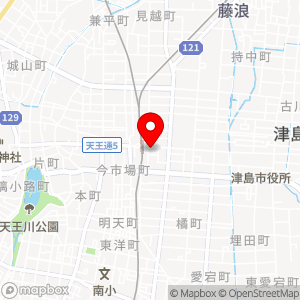 名鉄協商パーキング 津島駅前第3の地図