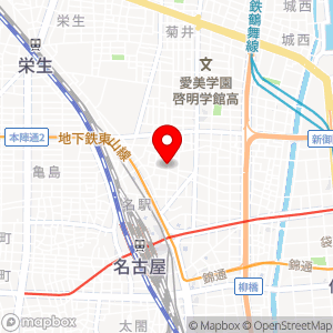 ベッセルホテル カンパーナ名古屋の地図