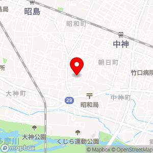 タイムズ 昭島中神町第4の地図