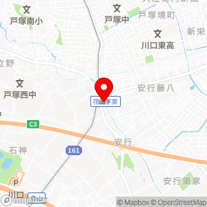 ファミリーマート 川口花山下店の地図