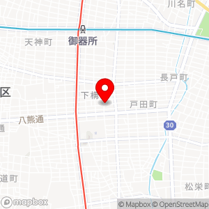 名鉄協商パーキング 塩付通6丁目の地図