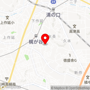 東都パーク 梶ヶ谷1の地図