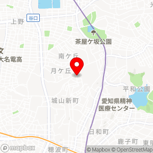 名鉄協商パーキング 自由ケ丘1丁目の地図