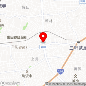 パークジャパン 若林第4の地図