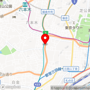 NPC24H 麻布十番の地図