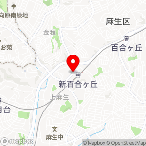 タイムズ 麻生区役所駐車場の地図