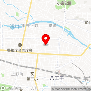 ファミリーマート 八王子いちょうホール通り店の地図