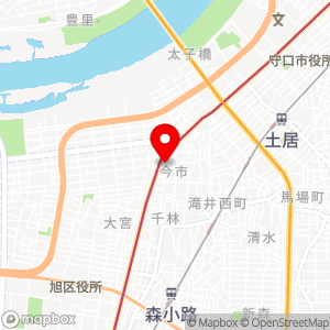 三井のリパーク 京街道今市の地図