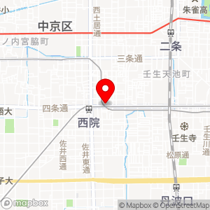 ブーブーパーク 西院第8の地図