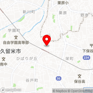 三井のリパーク 多摩信用金庫ひばりが丘支店駐車場の地図
