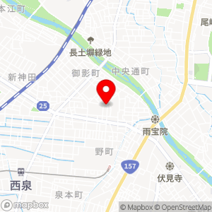 中村町１４０パーキングの地図