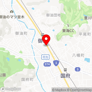 ファミリーマート 豊川御油町南店の地図