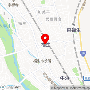 三井のリパーク 福生本町第2の地図