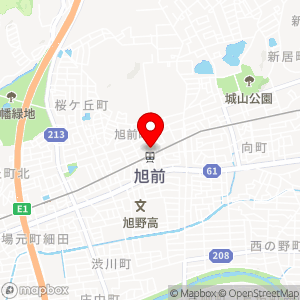 タチヤ 旭前店の地図