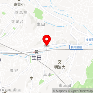 ローソン 川崎生田八丁目店の地図