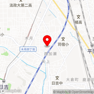 三井のリパーク 川崎西加瀬の地図