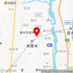 ファミリーマート 本厚木駅東口店の地図