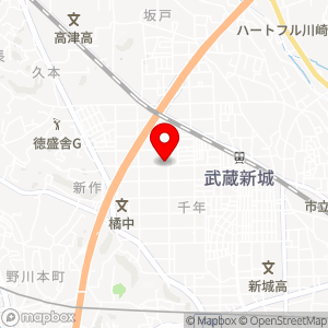 ファミリーマート 川崎新作五丁目店の地図