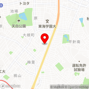 スーパーサント 天白店の地図
