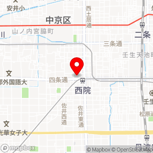 ローソン 西院西店の地図