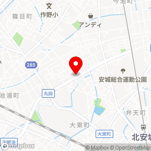 ファミリーマート 安城池浦店の地図