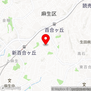 タイムパーキング 百合丘の地図