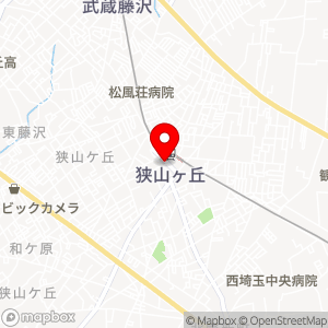 セブン-イレブン 狭山ヶ丘駅西口店の地図