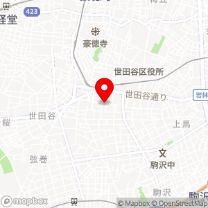 ローソン 世田谷一丁目店の地図