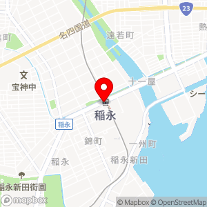 三井のリパーク 稲永駅前の地図